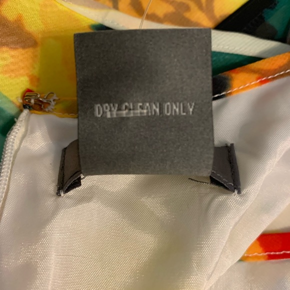 Neiman Marcus Floral Lined Maxi Slip Dress Size M - Picture 11 of 12